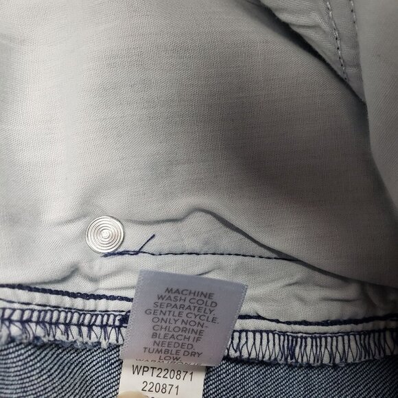 J Jill Authentic Fit Slim Ankle Jeans Womens 18 Mid Rise‎ ALTERED - Picture 9 of 9